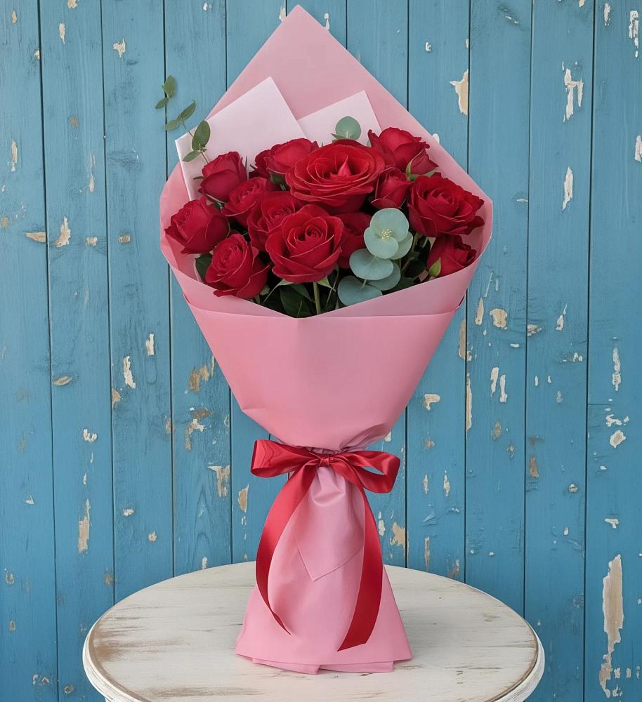 Букет цветов из: Розы в Аверьяновке