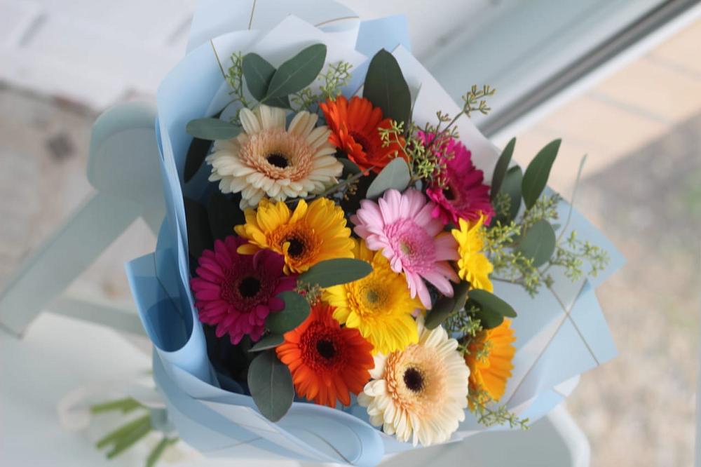 Букет цветов из: Герберы в Аверьяновке