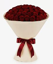 Букет 101 Бордовая роза Блэк Бакарра в Аверьяновке