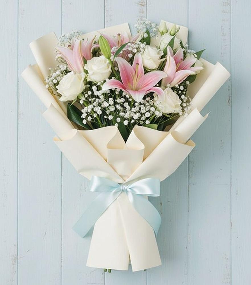 Букет цветов из: Лилии в Аверьяновке
