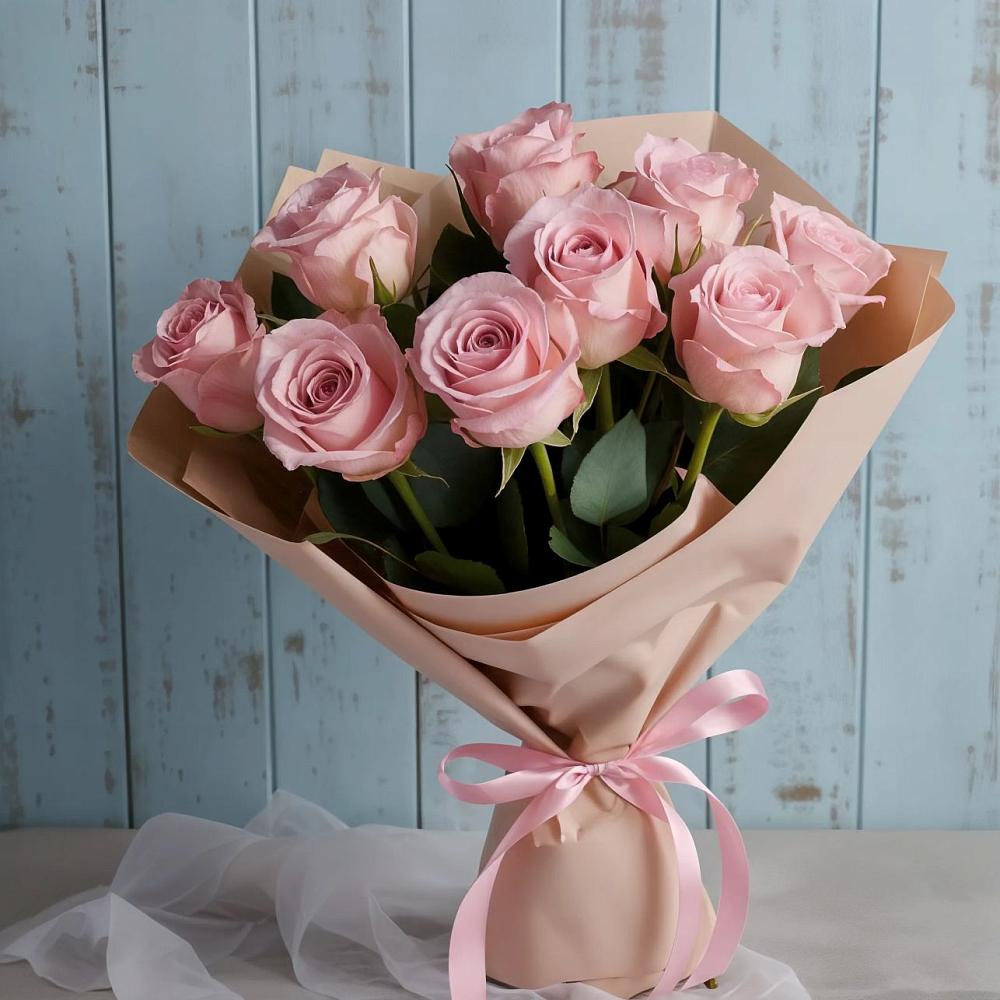 Букет цветов из: Розы в Аверьяновке