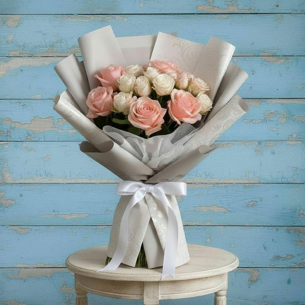 Букет цветов из: Розы в Аверьяновке