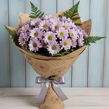 Букет цветов из:  Хризантемы #REPLACE_PRED# Аверьяновке