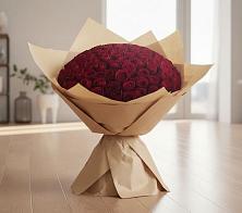 Букет 101 Красная роза в Аверьяновке