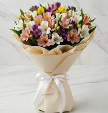 Букет цветов из:  Альстромерии в Аверьяновке