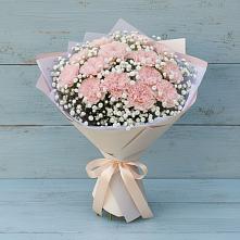 Букет цветов из:  Гвоздики в Аверьяновке