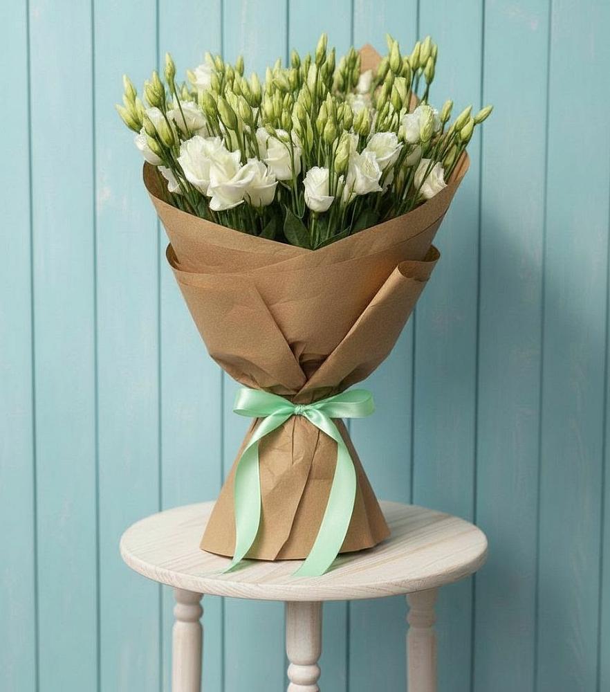 Букет цветов из: Лизиантусы в Аверьяновке