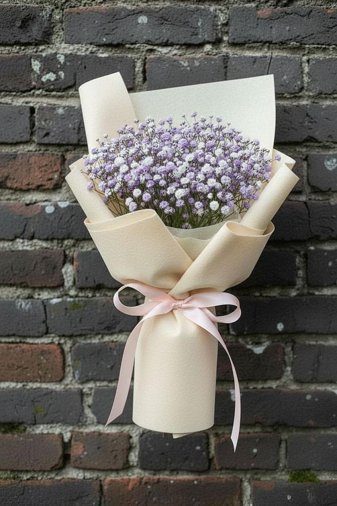 Букет цветов из: Гипсофила в Аверьяновке