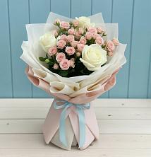 Букет цветов из:  Розы в Аверьяновке