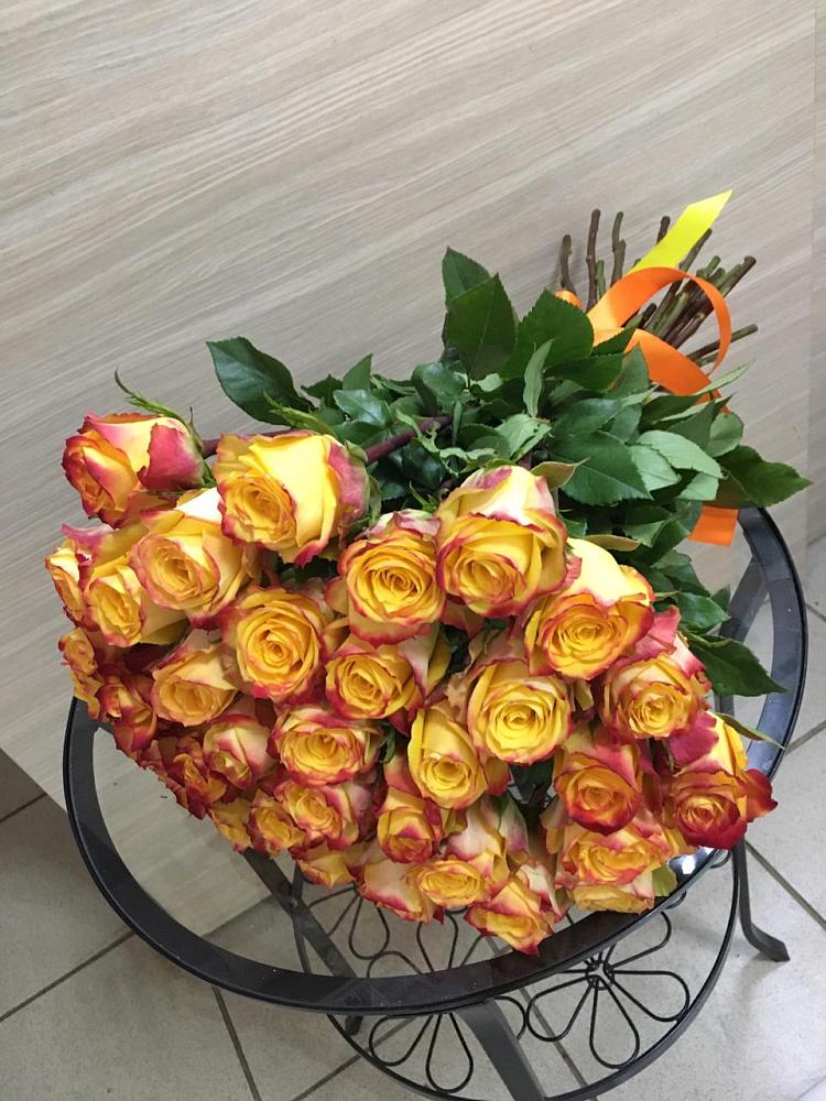 Букет Желтые розы в Аверьяновке