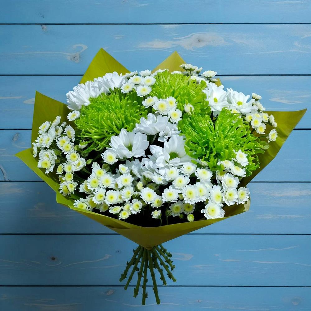 Букет цветов из: Хризантемы в Аверьяновке