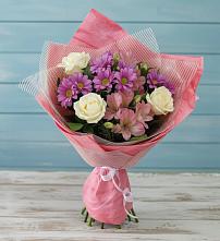 Букет цветов из:  Герберы #REPLACE_PRED# Аверьяновке