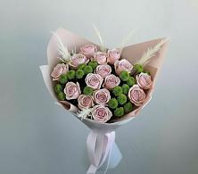 Букет цветов из:  Розы и Хризантемы в Аверьяновке