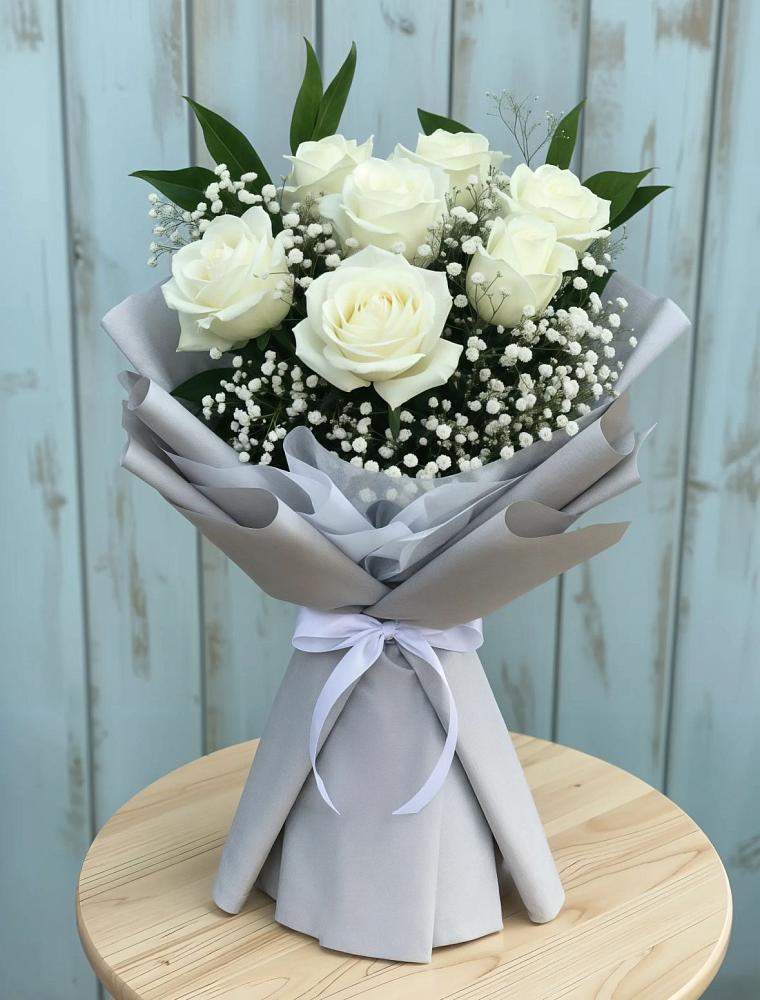 Букет цветов из: Розы в Аверьяновке