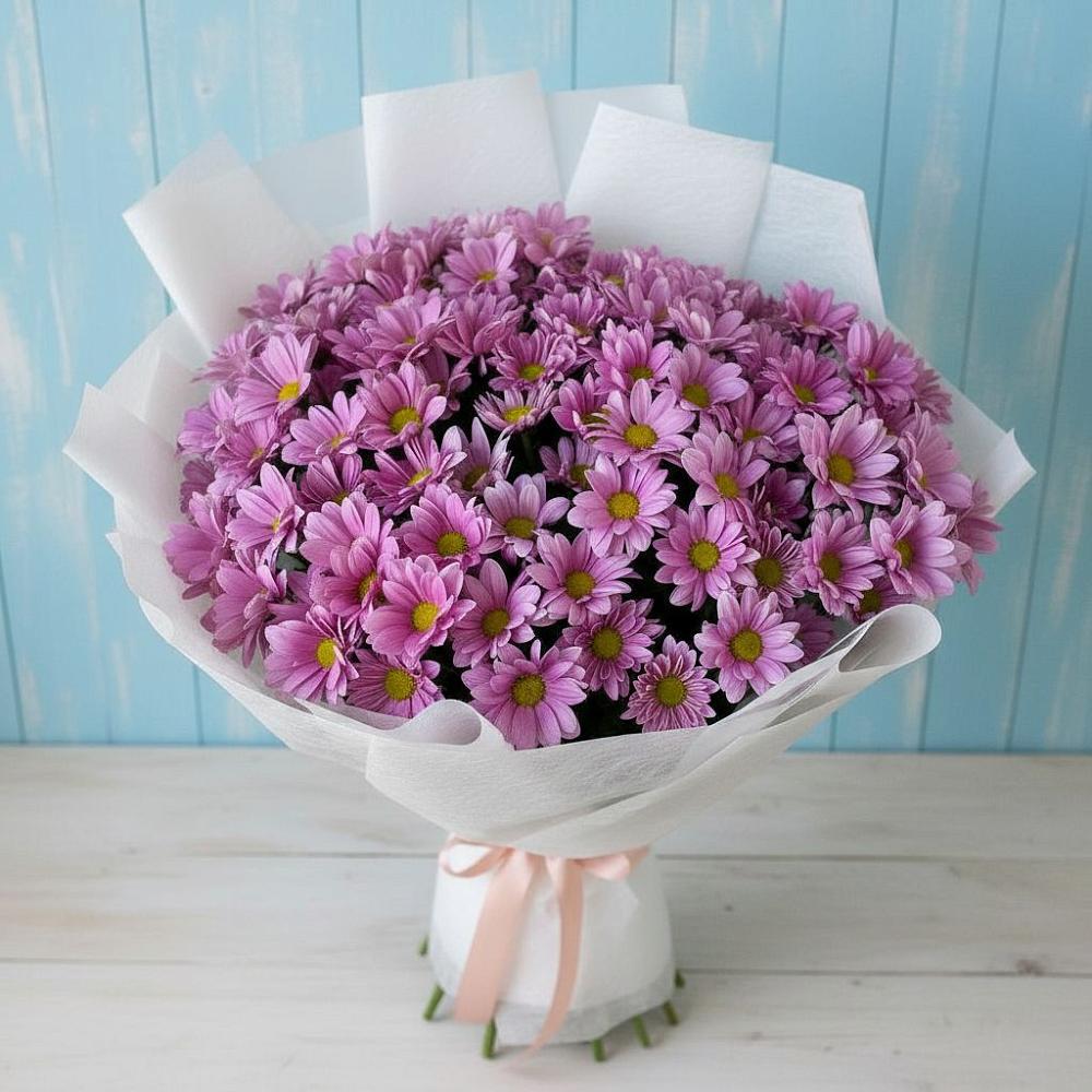 Букет цветов из: Хризантемы в Аверьяновке