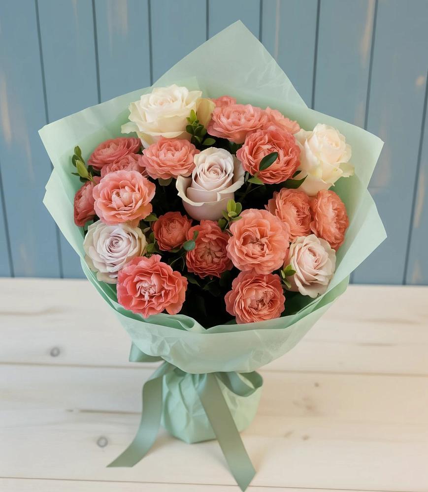 Букет цветов из: Розы в Аверьяновке