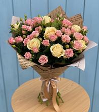 Букет цветов из:  Розы в Аверьяновке