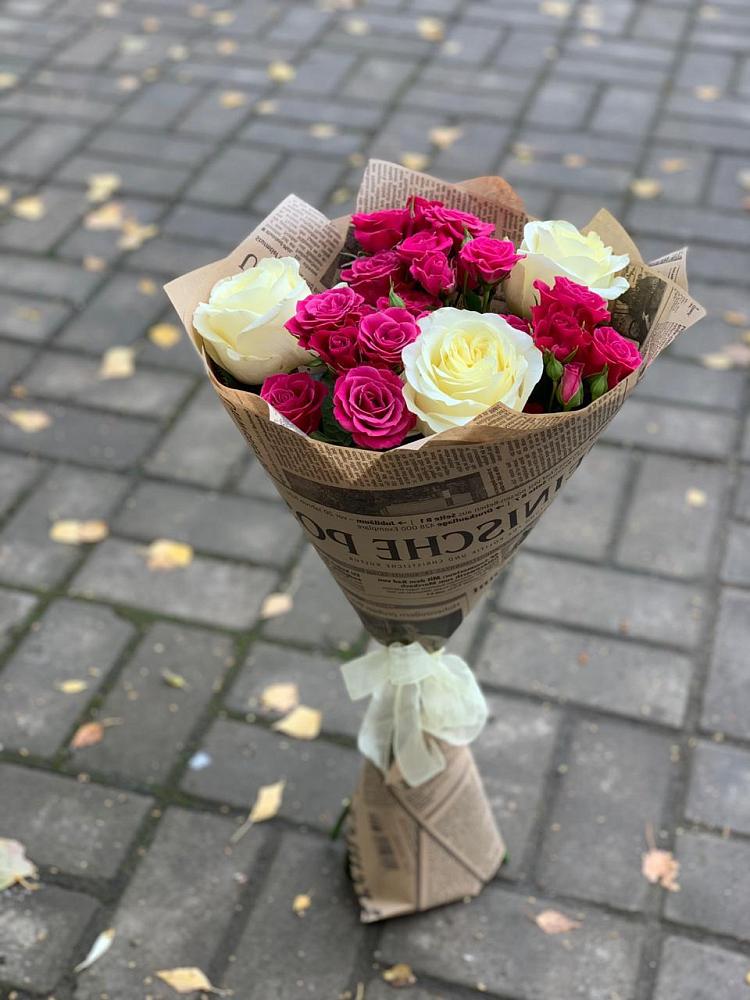 Букет цветов из: Розы в Аверьяновке
