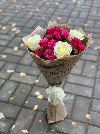 Букет цветов из: Розы в Аверьяновке