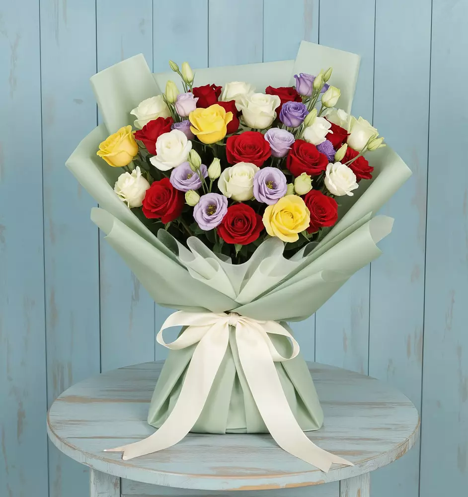 Букет цветов из: Розы в Аверьяновке