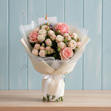 Букет цветов из:  Розы в Аверьяновке
