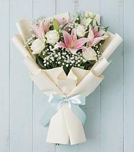 Букет цветов из:  Лилии в Аверьяновке