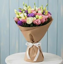 Букет цветов из:  Лизиантусы в Аверьяновке