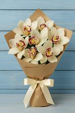 Букет цветов из:  Орхидеи и Розы в Аверьяновке